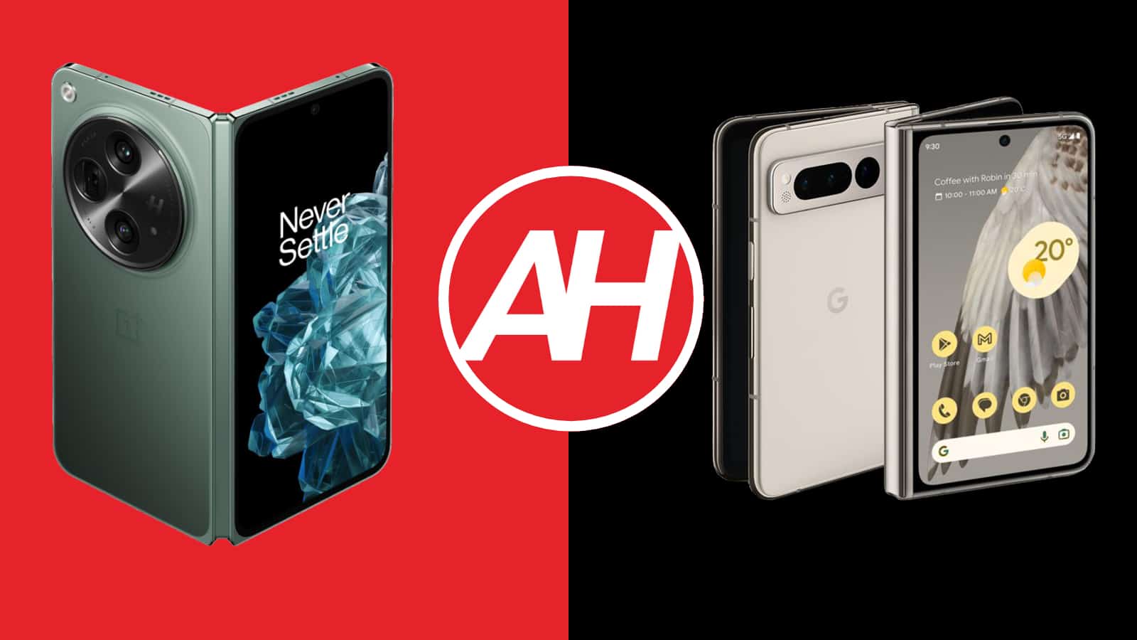 Featured image for Phone Comparisons: OnePlus Open vs Google Pixel Fold