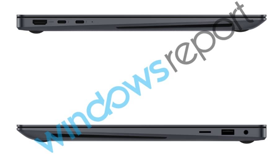 Samsung Galaxy Book 4 gelekte renders 3