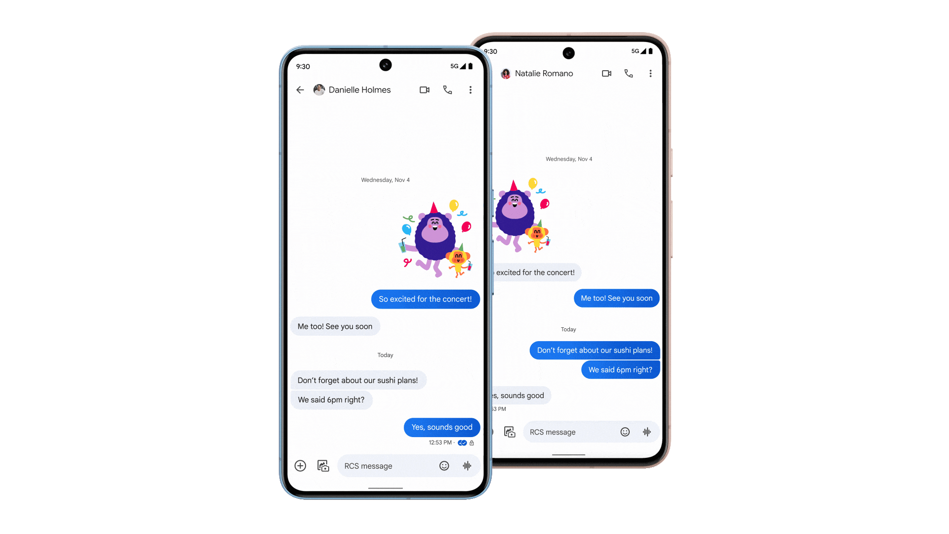 4 Aangepaste bubbels voor Google Berichten Blog