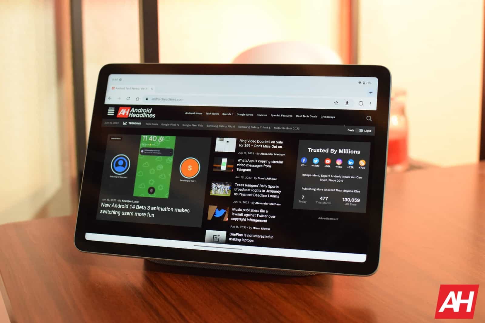 De levering van tablets en Chromebooks bleef in het derde kwartaal van 2023 dalen