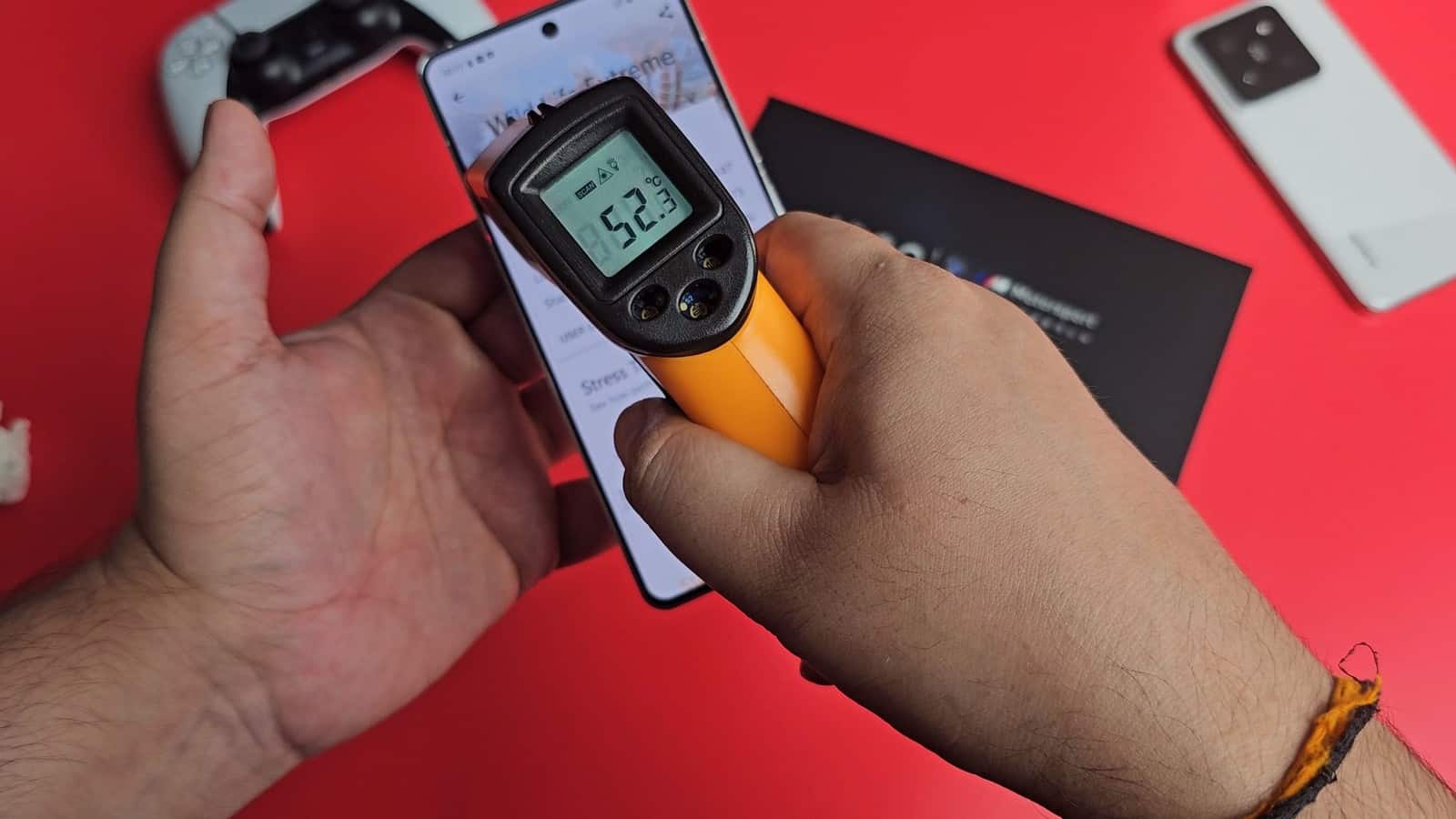 iQOO 12 warmte tijdens benchmarks