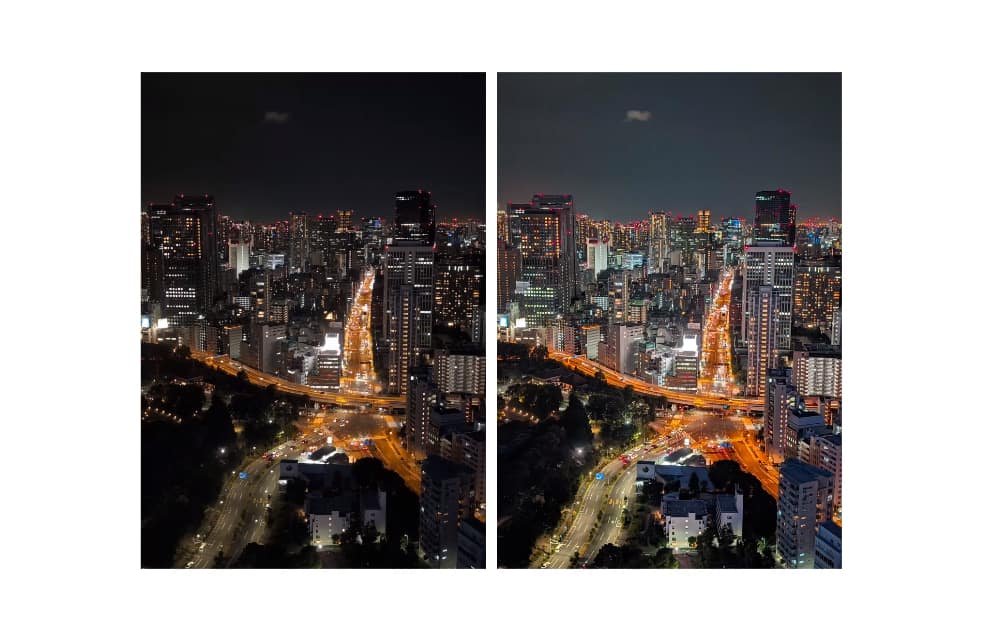 Pixel December Feature Drop Nachtzicht Timelapse