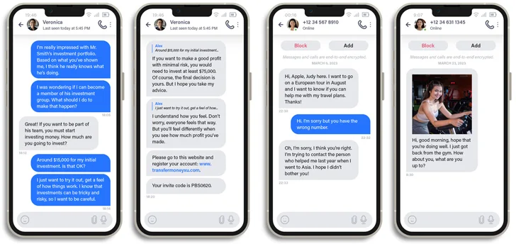 Crypto-oplichting bij het afslachten van varkens