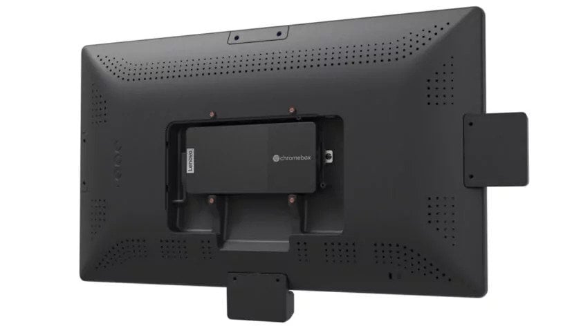 Lenovo Chromebox Micro gemonteerd
