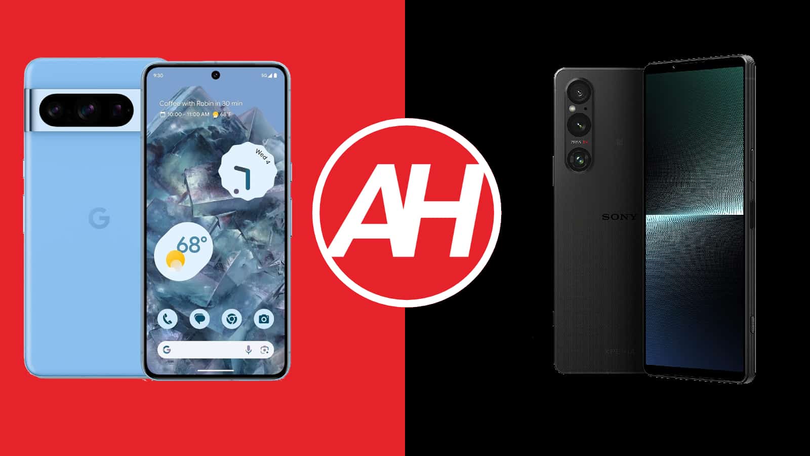 Featured image for Phone Comparisons: Google Pixel 8 Pro vs Sony Xperia 1 V