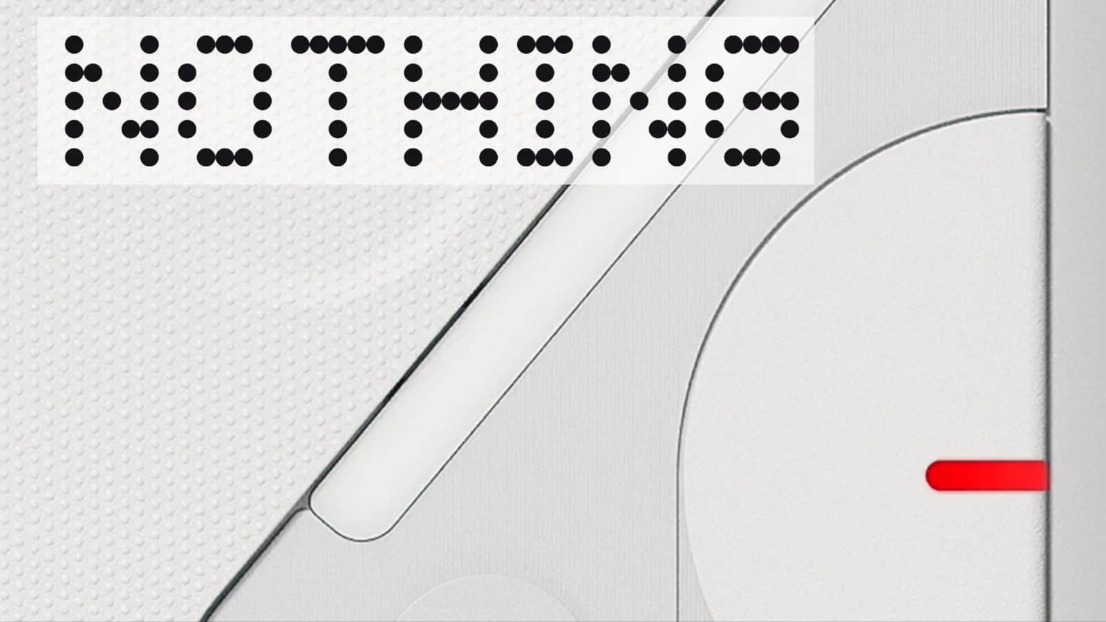 Nothing's 'Something' is een kledinglijn, niet de Nothing Phone (2a)