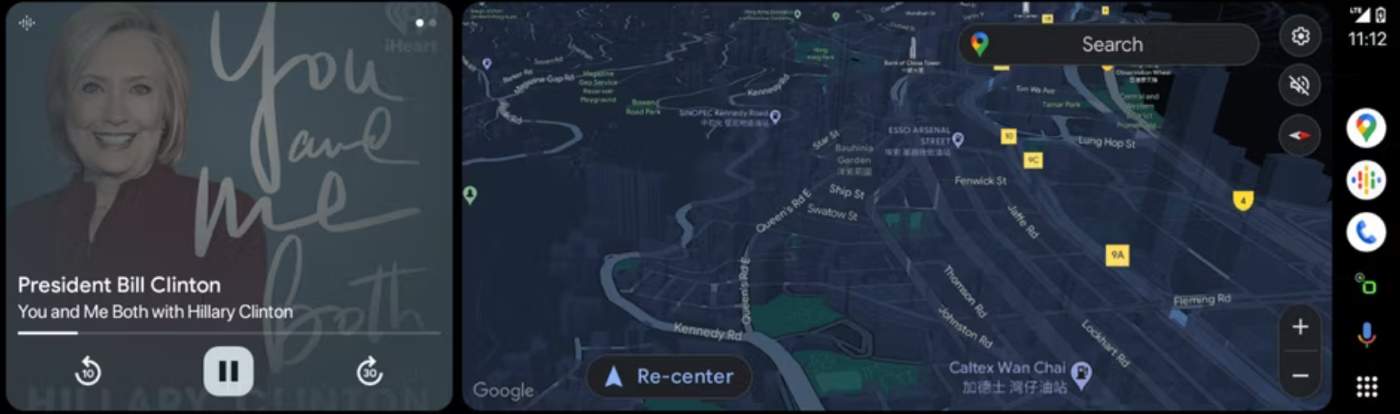 Android Auto toont 3D-gebouwen in Kaarten
