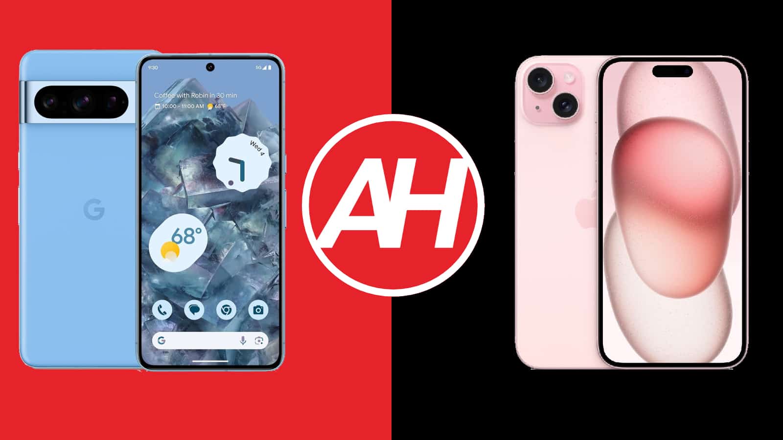 Featured image for Phone Comparisons: Google Pixel 8 Pro vs Apple iPhone 15 Plus