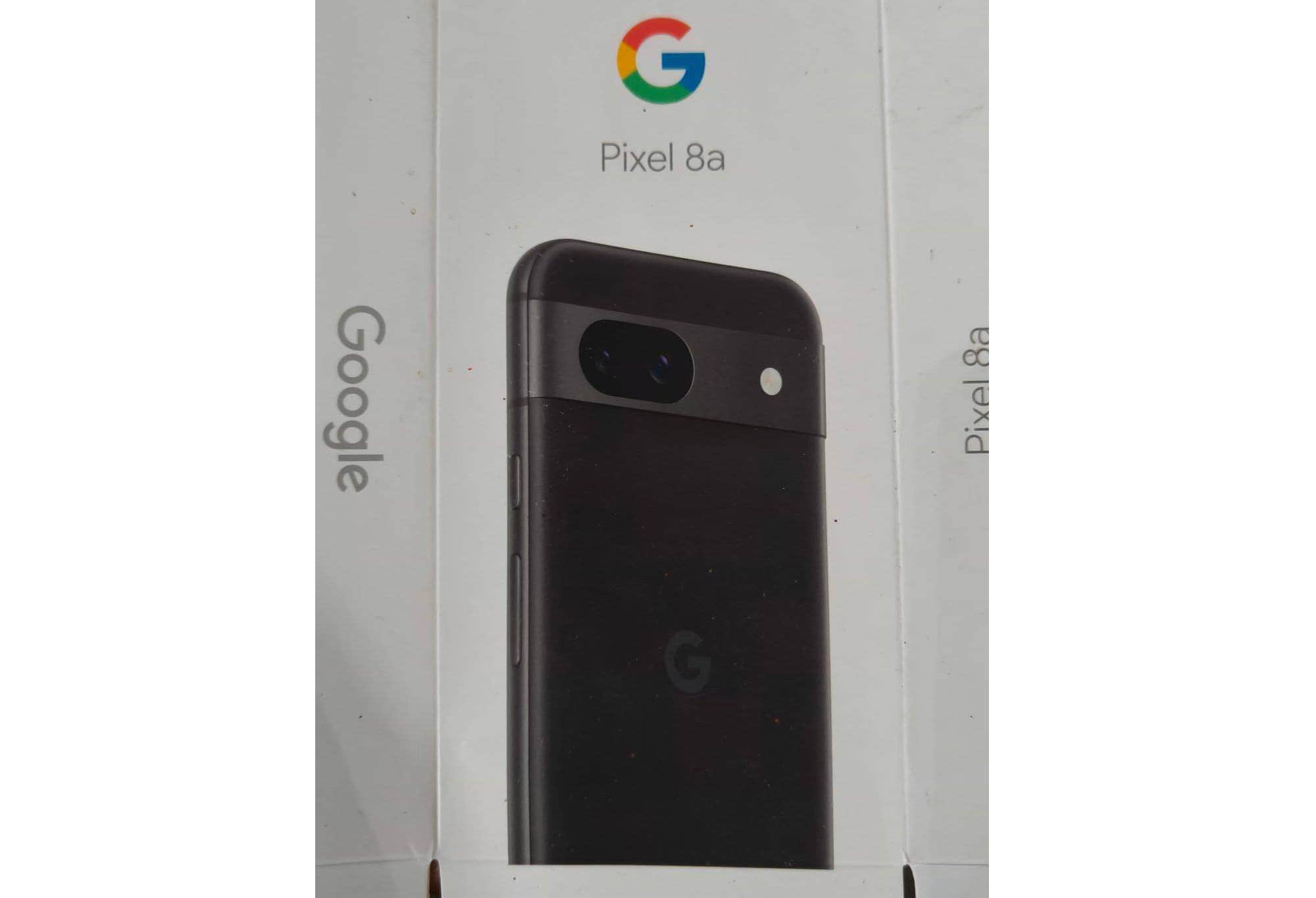 Featured image for Google Pixel 8a poses on its retail box to confirm leaks