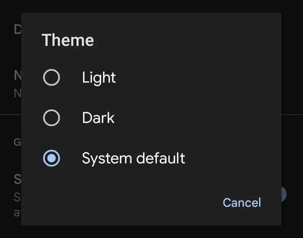 Google Chat-thema's 1