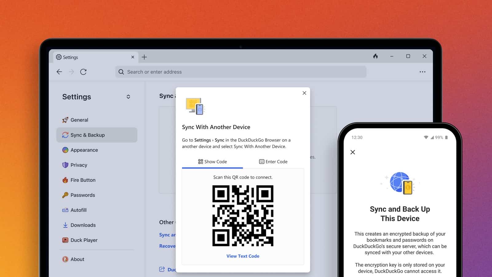 Featured image for Privacy-first DuckDuckGo browser adds password sync feature