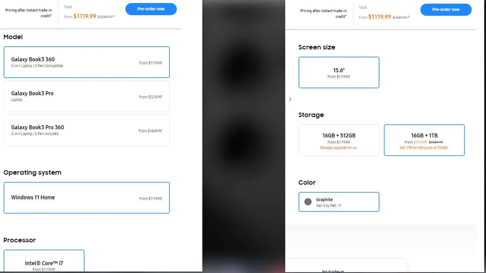 Galaxybook 3 4 vooraf bestellen