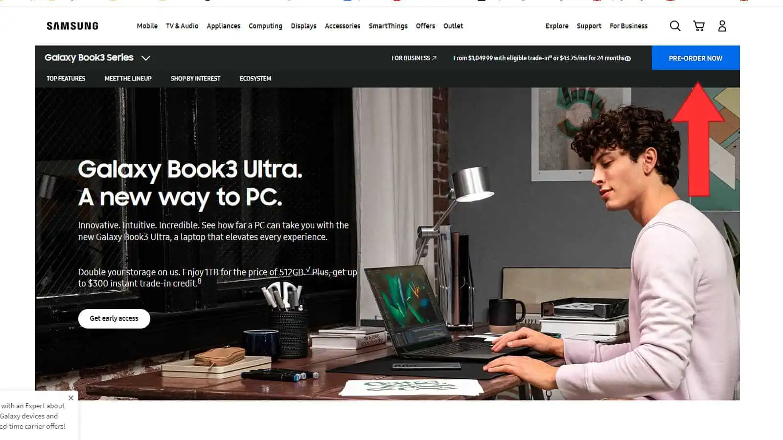 Galaxy book 3 2 vooraf bestellen