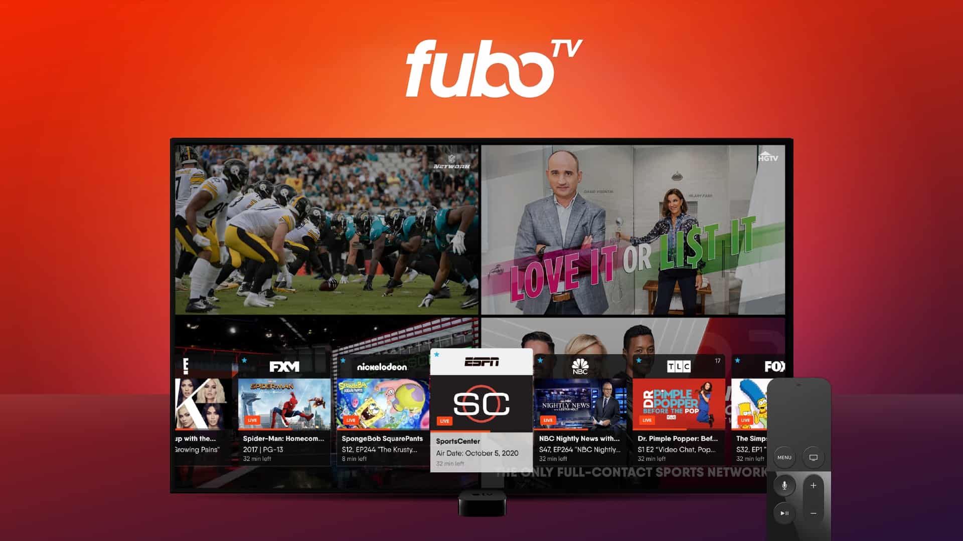 FuboTV klaagt Disney, Fox en Warner Bros. aan vanwege sportstreaming
