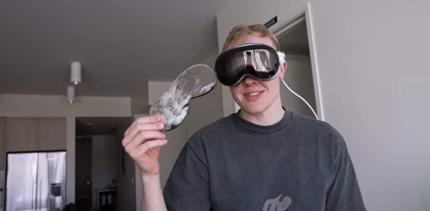 Het Apple Vision Pro-glas barstte na een val van 3,5 meter