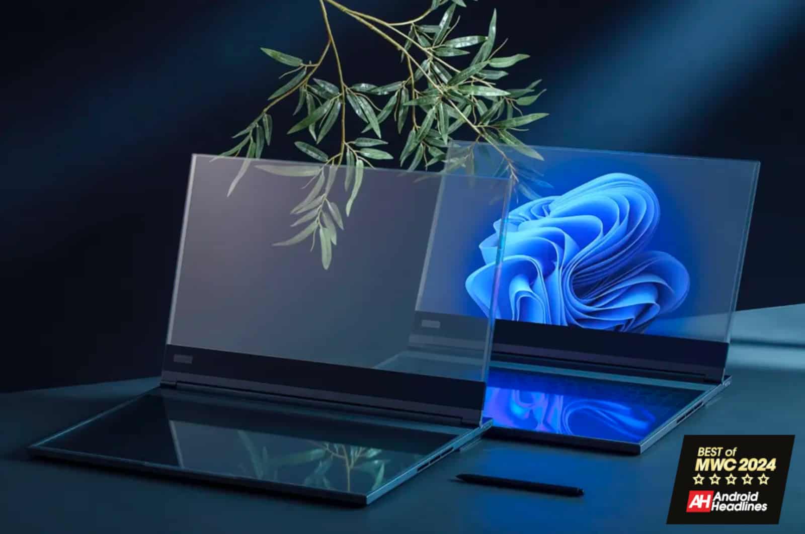 Featured image for Best of MWC 2024: Lenovo ThinkBook Transparent Display Laptop
