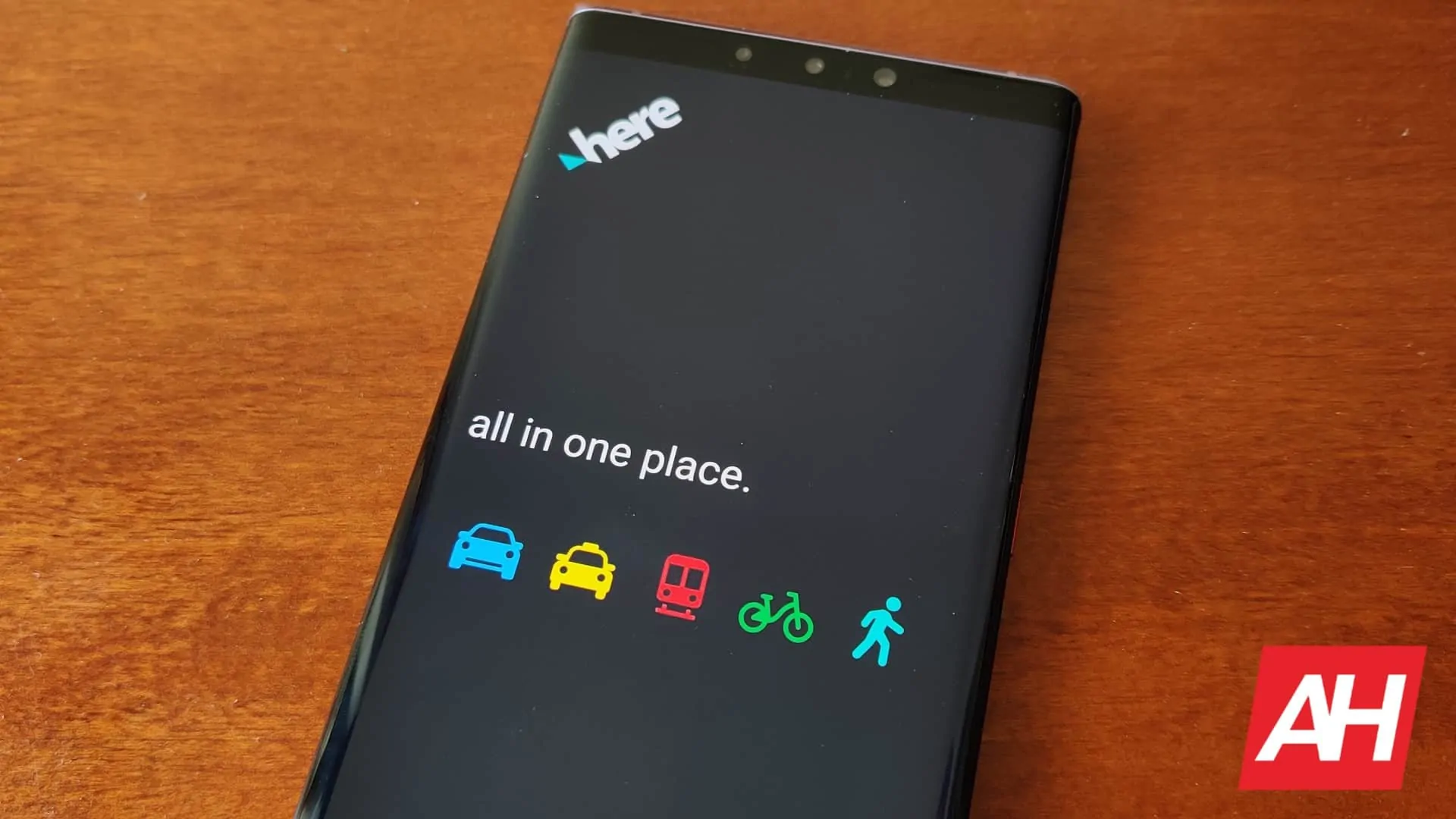 AH HIER WeGo brengt afbeelding 1 in kaart