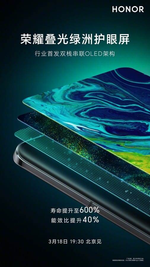 BOE dubbellaags display HONOR komt eraan