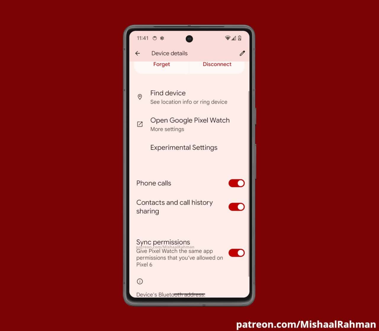machtigingen voor pixelsynchronisatie