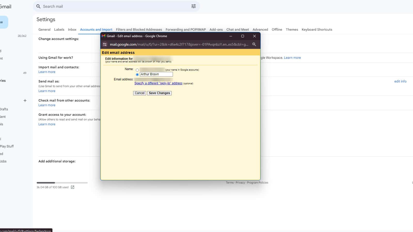 Wijzig de Gmail-weergavenaam (1)
