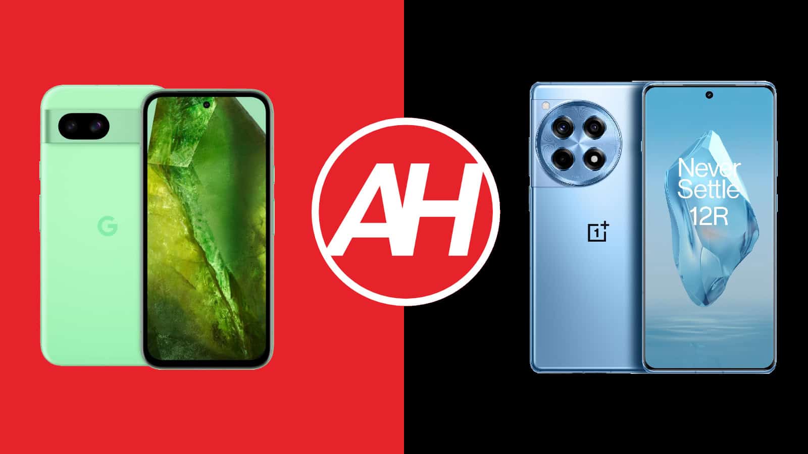 Featured image for Phone Comparisons: Google Pixel 8a vs OnePlus 12R