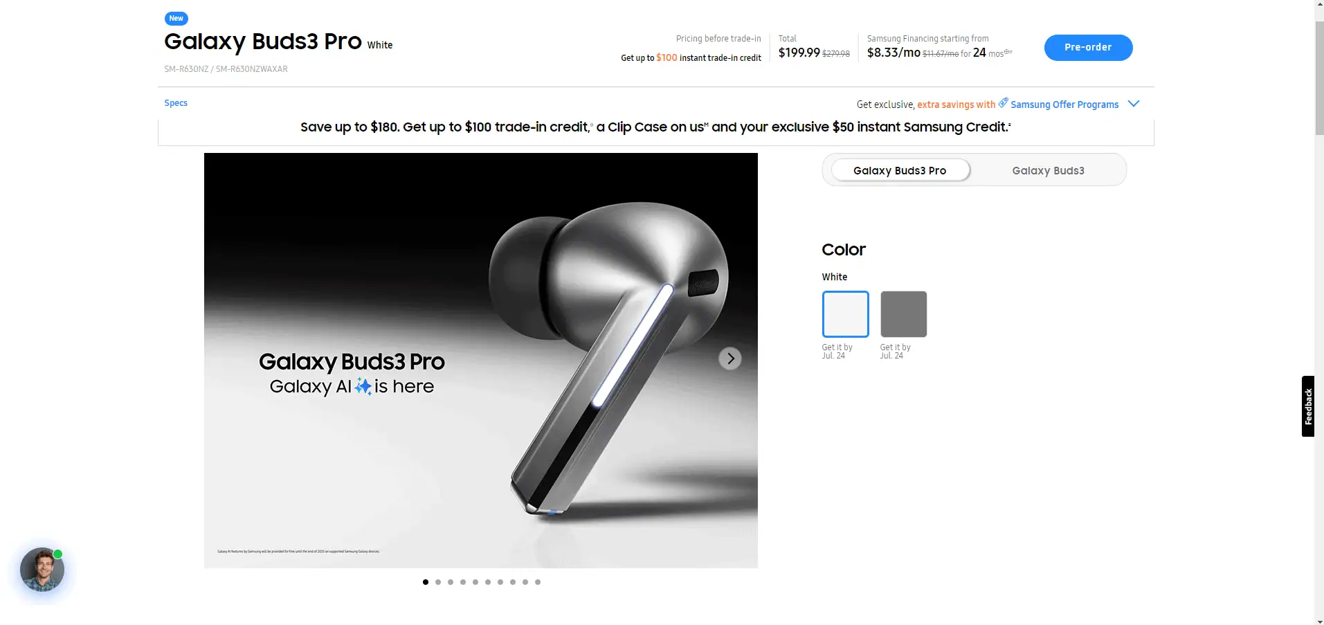 Galaxy Buds 3 Hoe te pre-orderen (2)