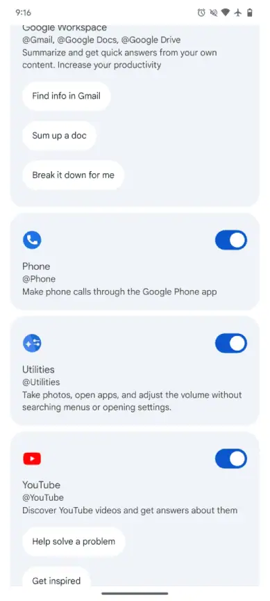 Gemini-extensies komen eraan (1)