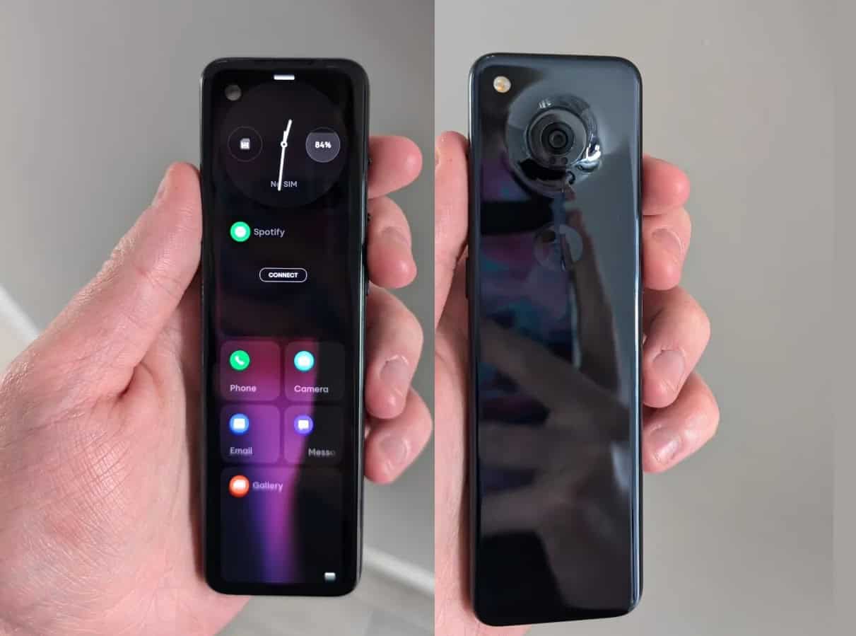 Nog niet uitgebrachte Essential Gem-telefoon te zien in hands-on video