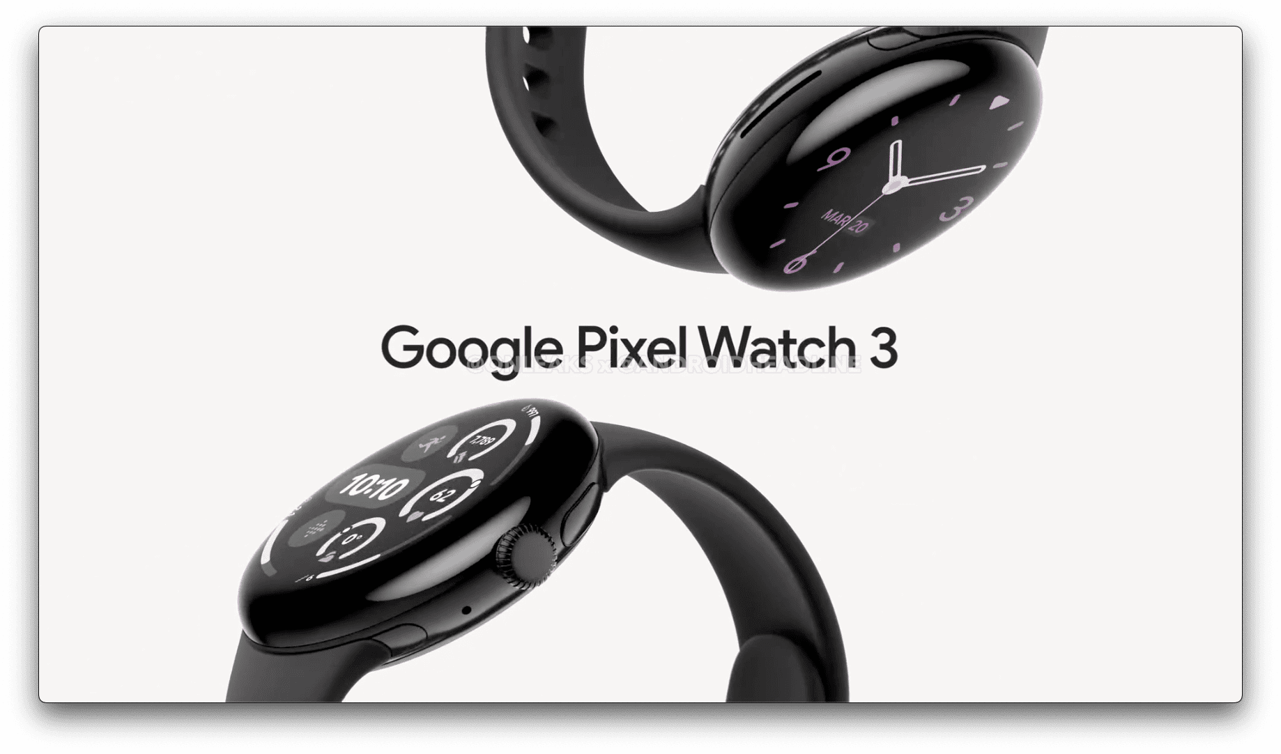 Google Pixel Watch 3-promotievideo toont nieuw, groter formaat
