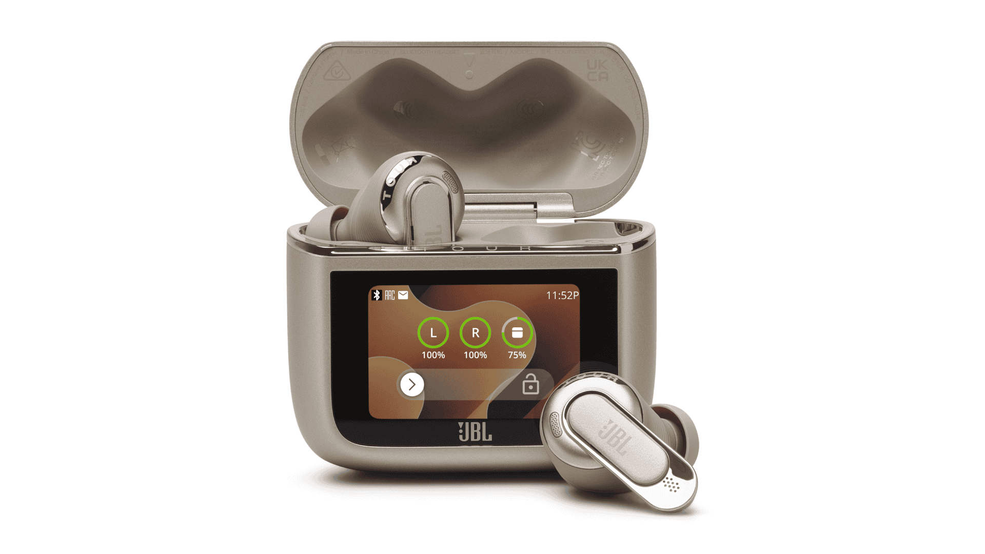 JBL introduceert Tour Pro 3 oordopjes met nog groter oplaadcase touchscreen