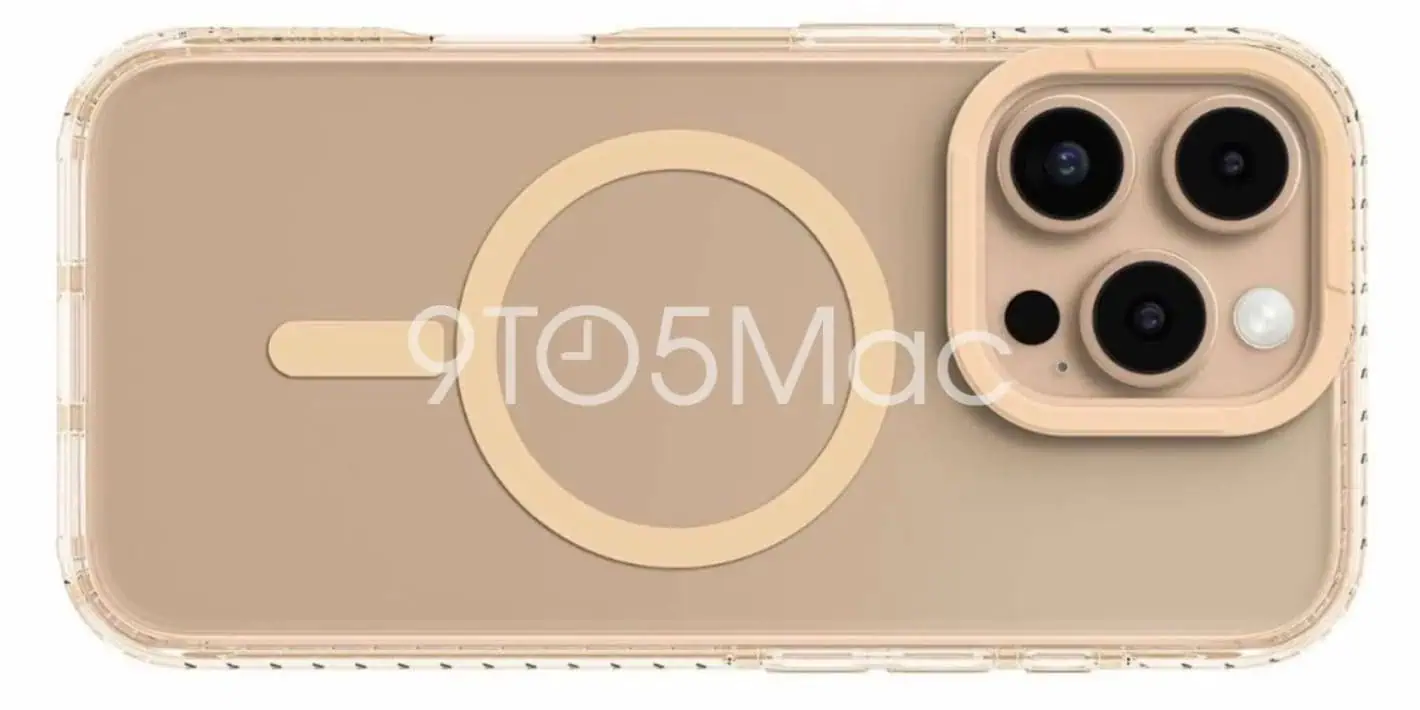 iPhone 16 Pro goud titanium kleur