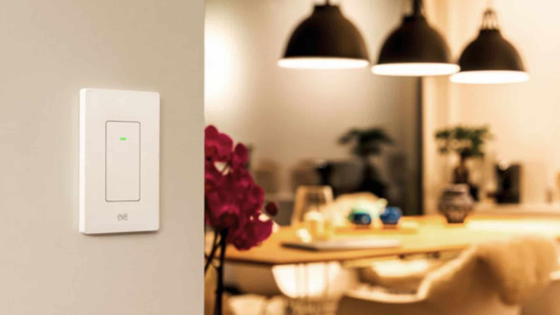 Eve Light Switch wordt gelanceerd met Matter-ondersteuning