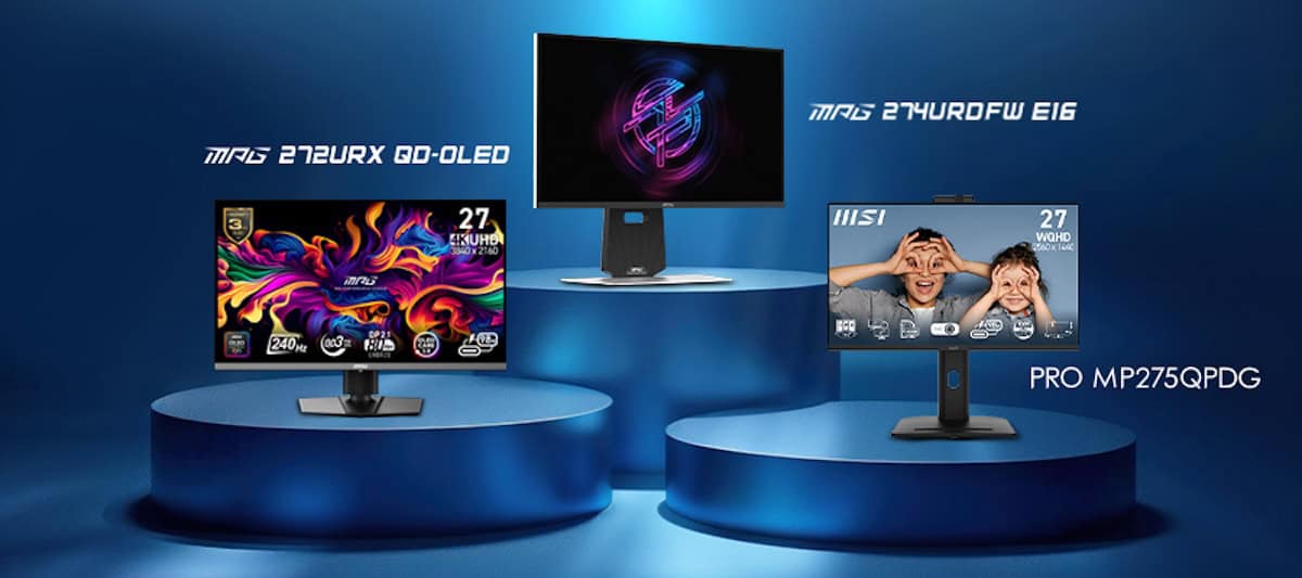 De 2025-monitoren van MSI bevatten een vernieuwingsfrequentie van 600 Hz, OLED en meer