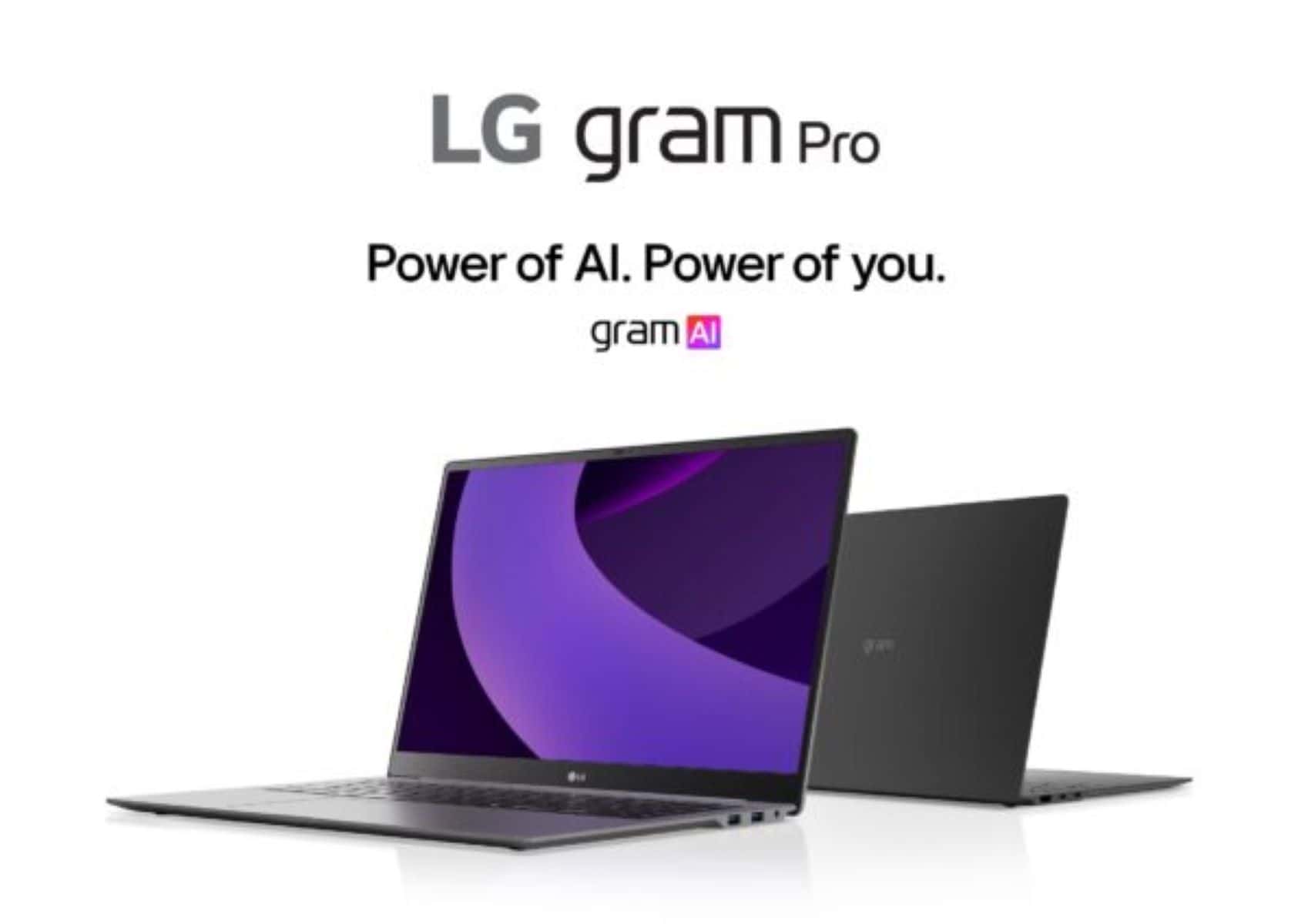 LG onthult ultralichte "Hybrid AI" gramlaptops