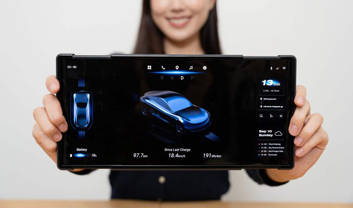 Samsung presenteert meerdere verschuifbare displays op CES 2025