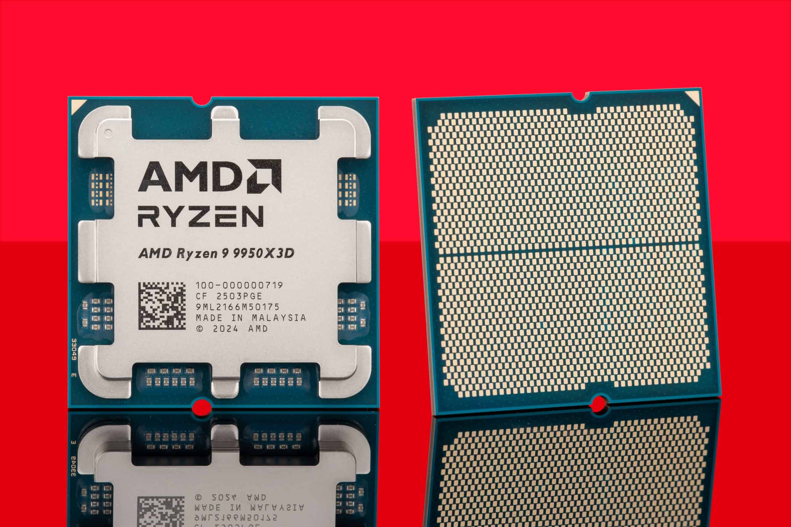 AMD's Ryzen 9 9950x3d en 9900x3d gaan te koop bij Newegg