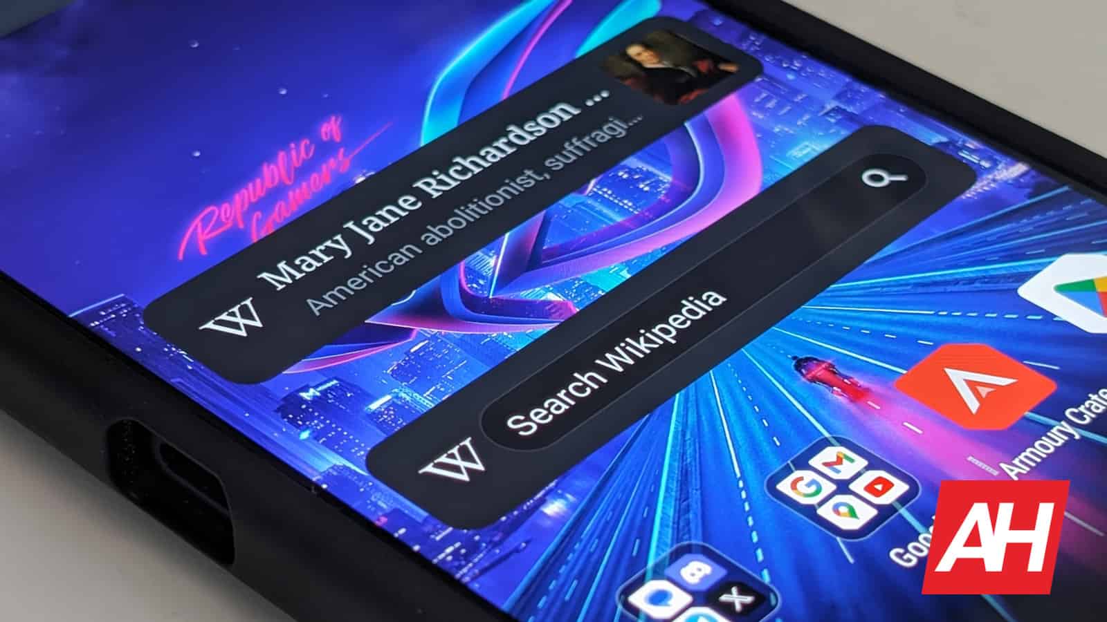 We konden stapelbare widgets op Android zien ... misschien