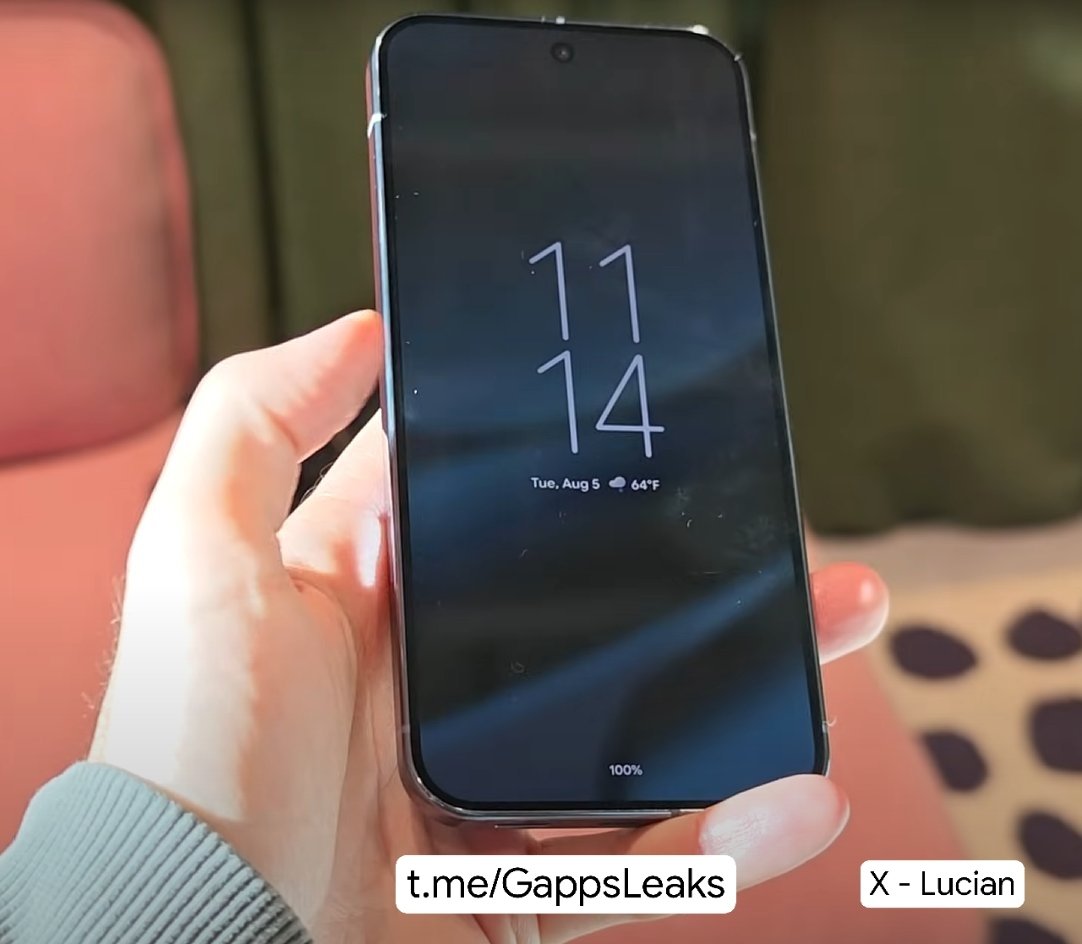 Pixel 10 pro altijd op de weergave van de wazige achtergrond