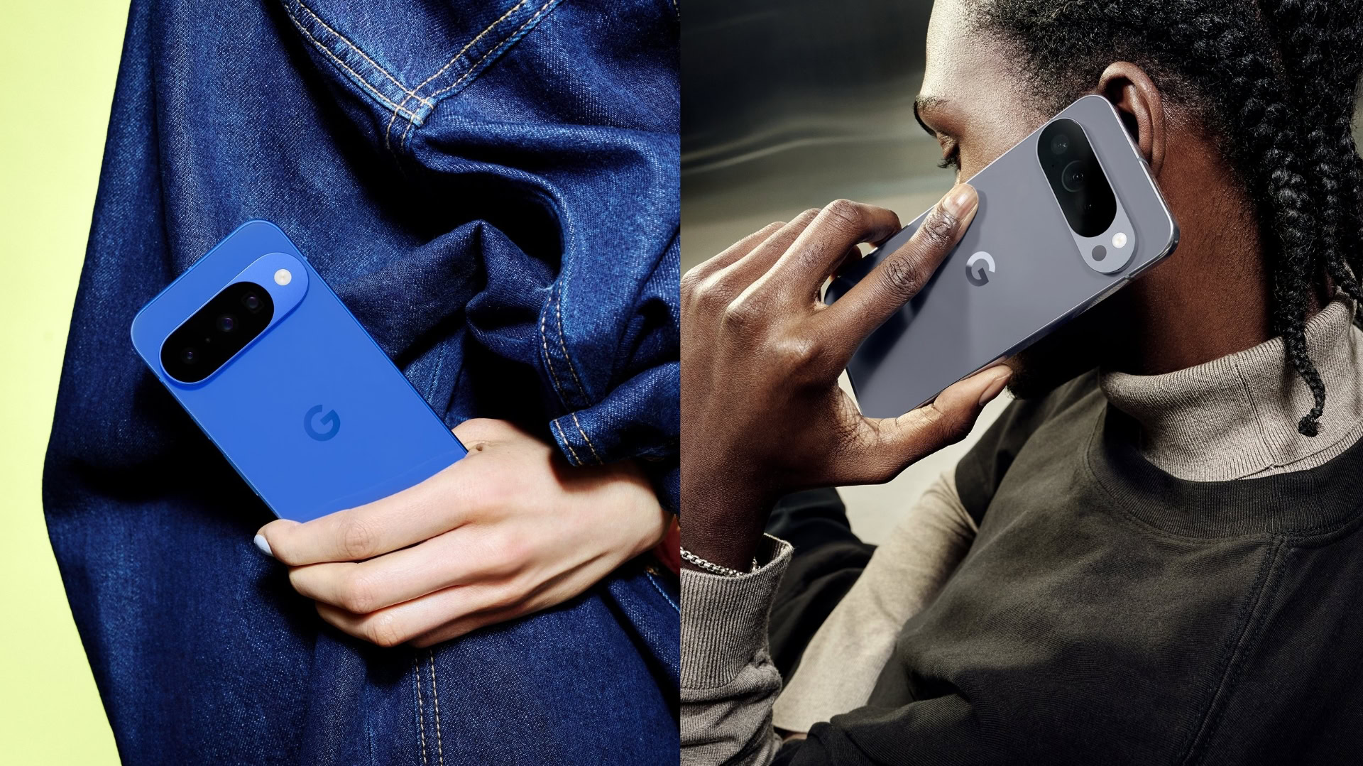 Google Pixel 10 opstelling treft een pose in lifestyle -foto's