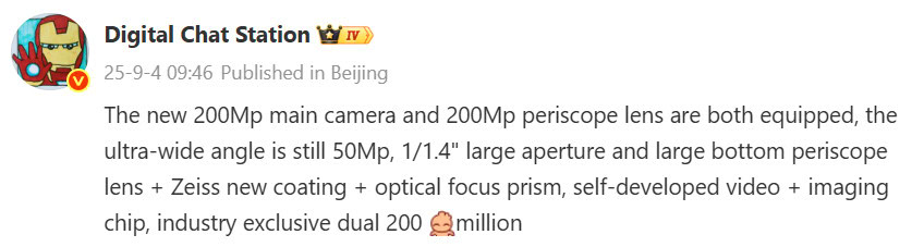 Vivo x300 ultra camera's lekken