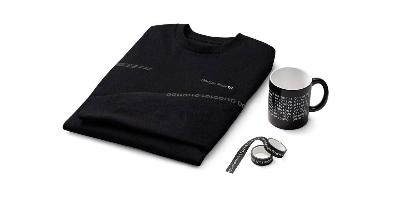 $ 40 shirt, $ 20 mok, $ 5 tape