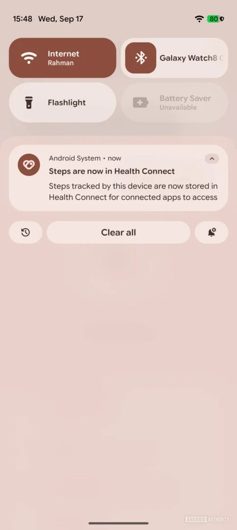 Google Health Connect Step Tracking 1