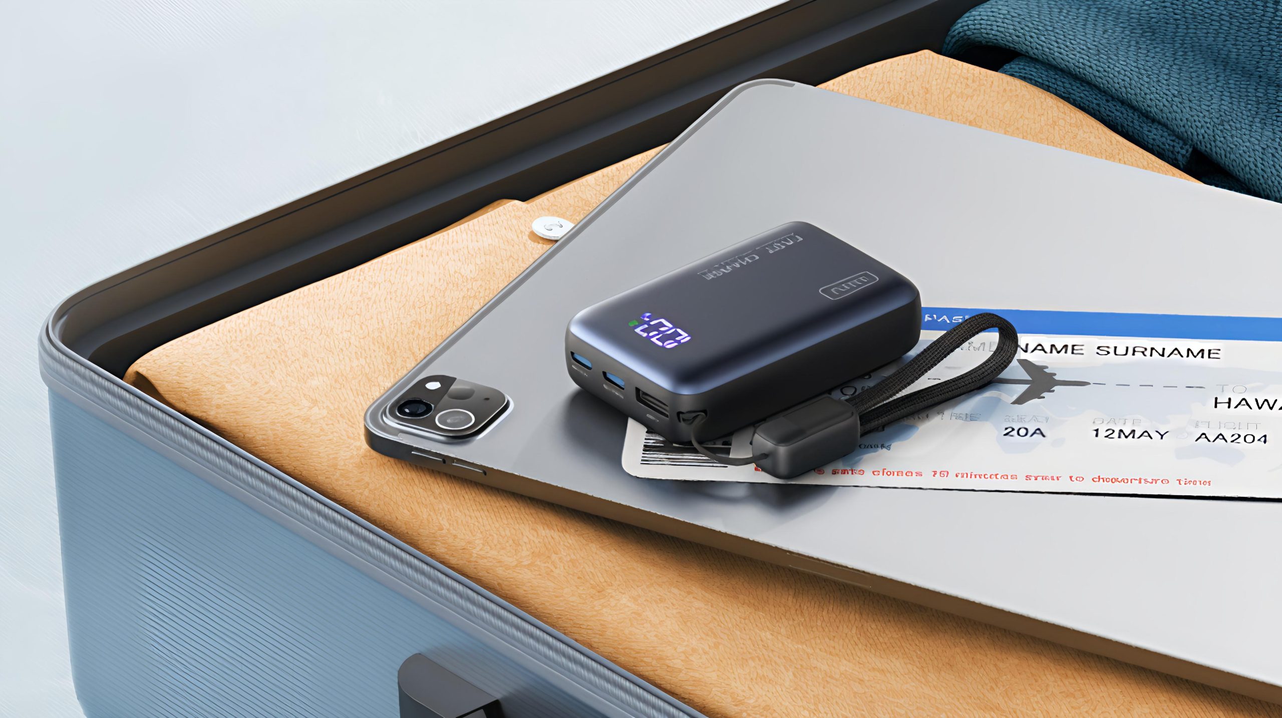 Iniu lanceert 's werelds kleinste 10.000 mAh 45W Power Bank op Times Square's TM: RW
