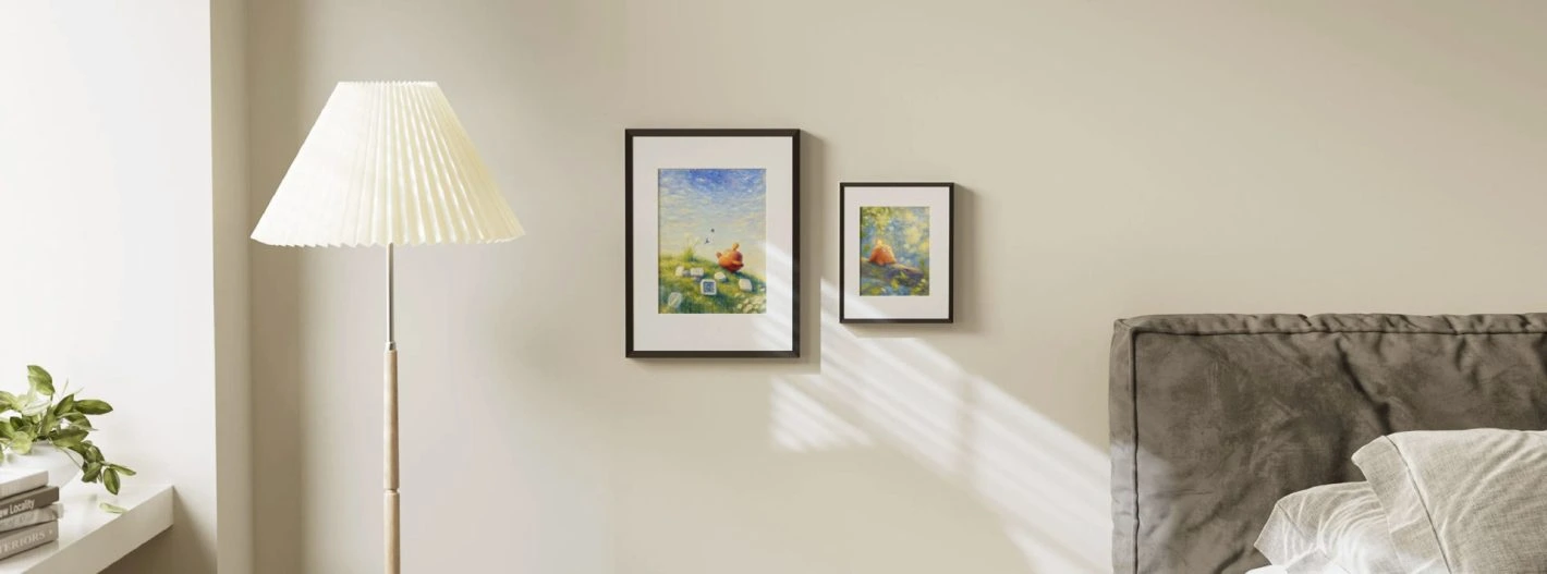 Switchbot AI -kunstframe