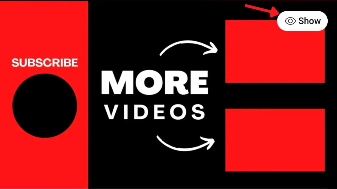 Toon knop YouTube bij videostaartuiteinde