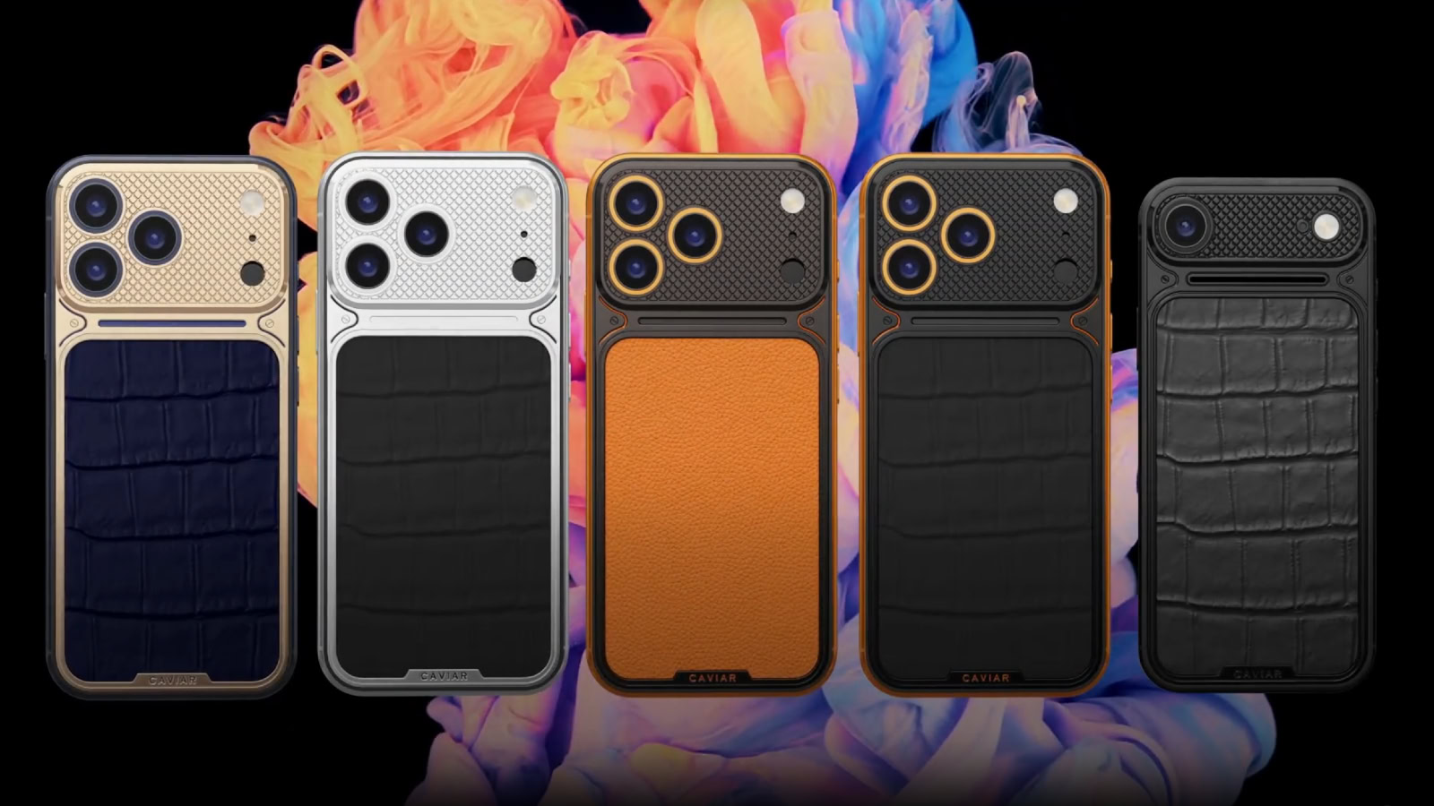 iPhone 17 Pro en Air krijgen een vleugje elegantie met caviar -aanpassing