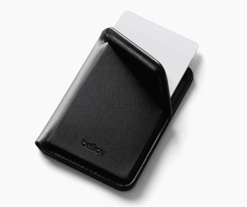 Bellroy leren Mag-portemonnee met Pixelsnap