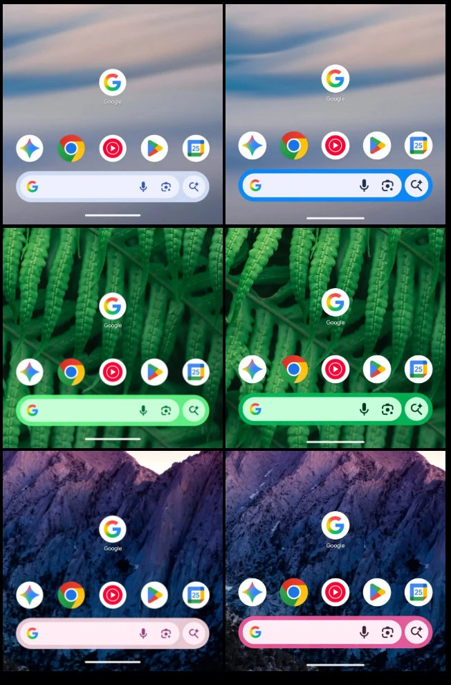 QPR1 versus QPR2 zoekbalk (licht)