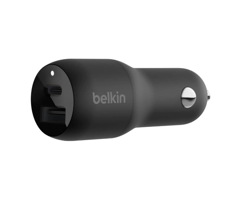 Belkin dubbele USB-autolader van 37 W